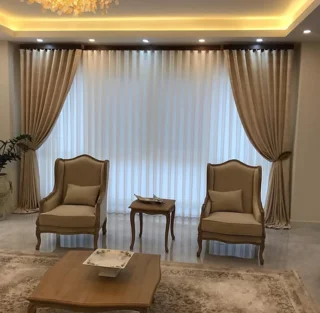 پرده مینیمال مدرن